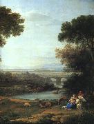 Claude Lorrain The Rest on the Flight into Egypt oil